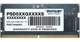 Patriot Signature Line 24GB 5600 MT/s / SO-DIMM / DDR5 / CL46 / 1,1V (PSD524G560081S)