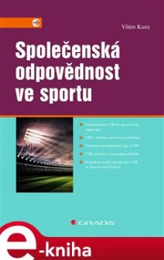Společenská odpovědnost ve sportu - Vilém Kunz e-kniha