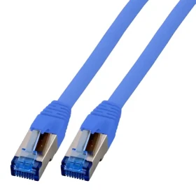 EFB Cat6a S/FTP superflex modrá / Patch kabel / RJ45-RJ45 / 0,15 m / 10Gbit (K5525FBL.0,15)