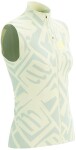 Běžecká vesta Compressport Hurricane Windproof Vest v2 W - Sugar/Ice Print Velikost textilu: S
