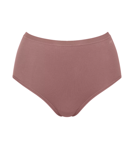 Dámské kalhotky GO Daily Cotton Highwaist - BROWN - sv. hnědé 1141 - SLOGGI BROWN L