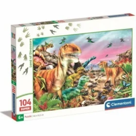 Clementoni PUZZLE Země dinosaurů