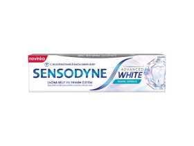 Sensodyne Advanced White Enamel Defence bělicí zubní pasta pro citlivé zuby 75 ml