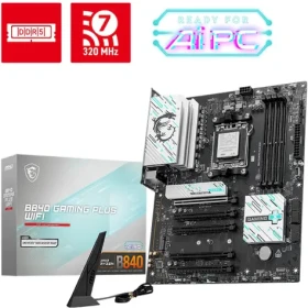 MSI B840 GAMING PLUS WIFI / B840 / 4x DDR5 / 1x 2.5GLAN / Wi-Fi 7 / ATX (B840 GAMING PLUS WIFI)