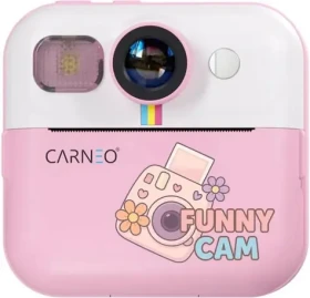 CARNEO Funny Cam Mini růžová / Dětský fotoaparát (8588010359094)