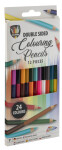 Oboustranné pastelky Duo 12 ks - Craft Creative