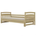 Postel Tosia přistýlka 90x200 přírodní, lakovaná