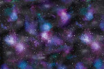 Breberky - Kapsová plenka (M) - Tajemství vesmíru SZ, fialový fleece