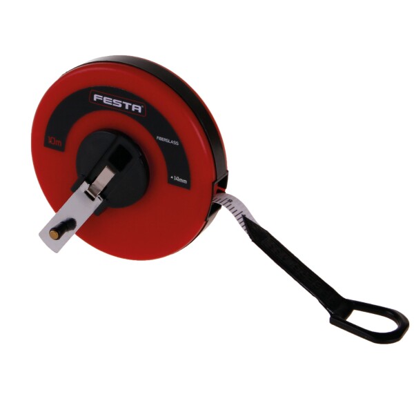 FESTA 12110 Pásmo měřicí sklolaminátové, 10m×13mm