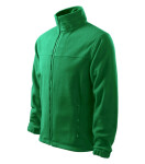 Jacket fleece pánský středně zelená XL