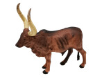 D - Figurka Kráva Ankole-Watusi býk 12,5 cm