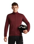 ICEBREAKER Mens Merino 400 RealFleece Descender LS Zip, Port velikost: XL