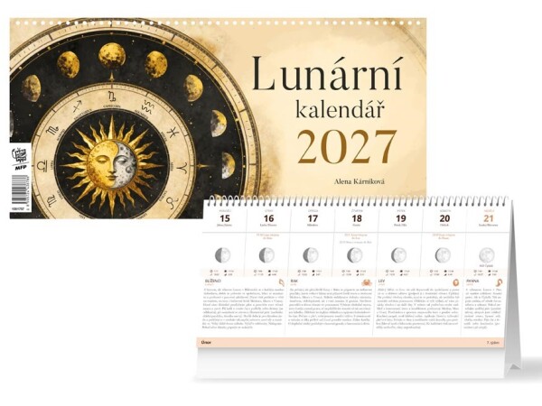 Stolní kalendář 2027 MFP Lunární