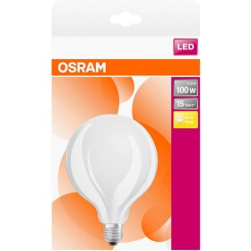 OSRAM 4058075269880 LED Energetická třída (EEK2021) D (A - G) E27 kulatý tvar 11 W = 100 W teplá bílá (Ø x d) 124.0 mm x 168.0 mm 1 ks