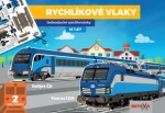 Rychlíkové vlaky - Jednoduché vystřihovánky