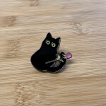 Pinarna.cz Kočička s růžovým tulipánem