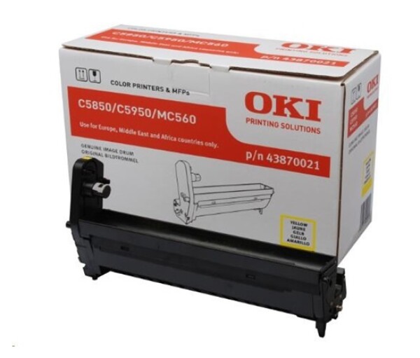 Oki Obraz. válec pro žlutý toner do C5850/C5950/MC560 (20k) EDF_661067