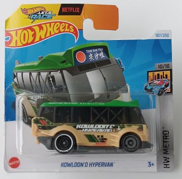 Autíčko Hot Wheels - Kowloon'd Hypervan