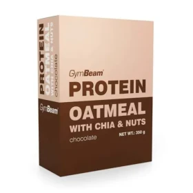 Proteinová ovesná kaše s chia a ořechy - GymBeam (lesní ovoce, 350 g) (113641-2-350g-wildberries)