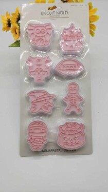 Dortisimo Plastové vypichovače Halloween (8 ks)