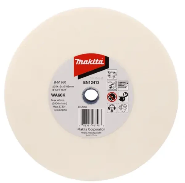 Makita B-51960 / kotouč brusný K60 / 205x19x15.88mm (B-51960)