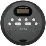 AKAI ACDP-200 Plus grafitová / Přenosný CD přehrávač / Bluetooth 5.3 / FM rádio / USB nabíjení / LCD displej (ACDP-200 PLUS)