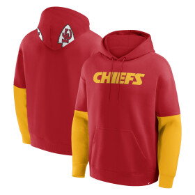 Fanatics Pánská mikina Kansas City Chiefs NFL REDZONE Helmet Hoodie Velikost: L