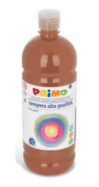 PRIMO Alta školní temperová barva 1l - hnědá siena burnt sienna 730