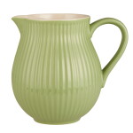 Ib Laursen Keramický džbán Mynte Wasabi 2 l, zelená barva, keramika