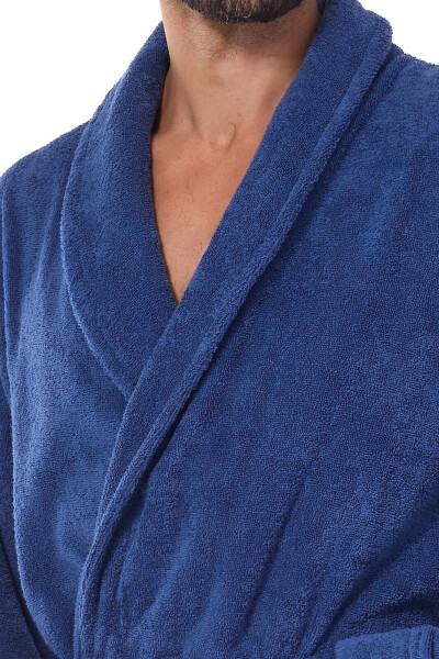 L&L 2450 Pánský froté župan 3XL antracit 3XL-188/130/124