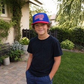 Outerstuff Dětská kšiltovka Montreal Canadiens NHL Essentials Deadstock Snapback