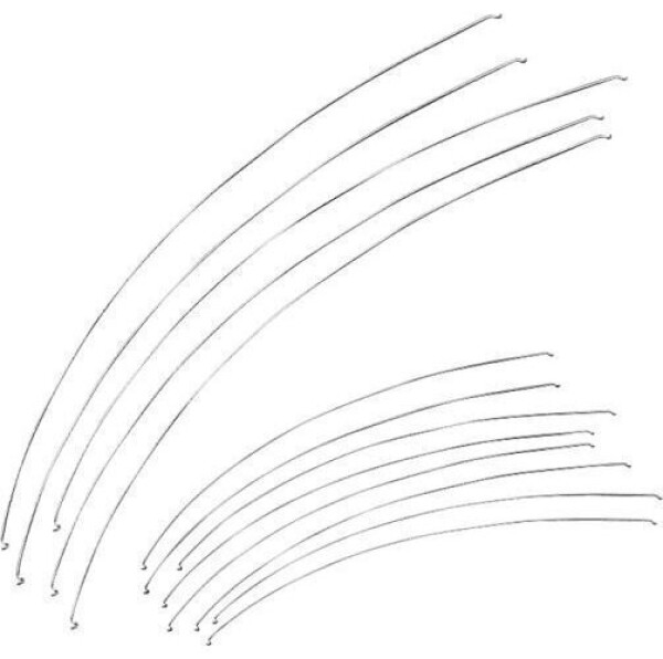 Ohebné drátky 18 ks / 15cm - 25 cm