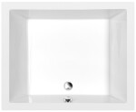 POLYSAN - DEEP hluboká sprchová vanička, obdélník 110x90x26cm, bílá 72363