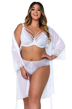 Dámská podprsenka 1824 Venus white plus - AVA bílá 85/J
