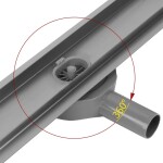 REA - Odtokový žlab Neox pro Titan 70 REA-G9152
