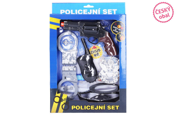 Wiky Pistole s pouty policejní set