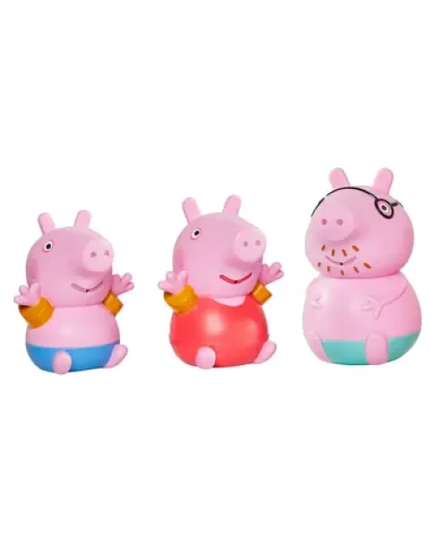 TOOMIES Prasátko Peppa Pig, tatínek a Tom