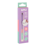APLI nekonečná tužka trojbarevná Mini, HB, fialová