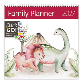 Kalendář nástěnný 2027 - Family Planner