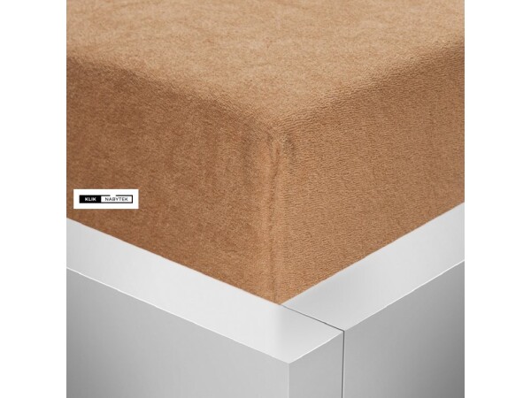 Stanex Froté napínací prostěradlo capucino ROZMĚR: (š/d/v) 180 x 200 x 20 cm