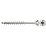 Fischer 574075 šrouby do dřevotřísky 4 mm 60 mm TX Nerezová ocel 100 ks