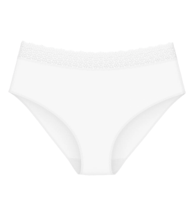 Dámské kalhotky Feel of Modal Midi - WHITE - bílé 0003 - TRIUMPH WHITE XL