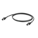 Weidmüller 1251610300 RJ45 síťové kabely, propojovací kabely S/FTP 30 m černá S průchodkou chránící proti zlomení, samozhášecí 1 ks