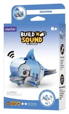 MIEREDU 3D puzzle se zvukem Delfín