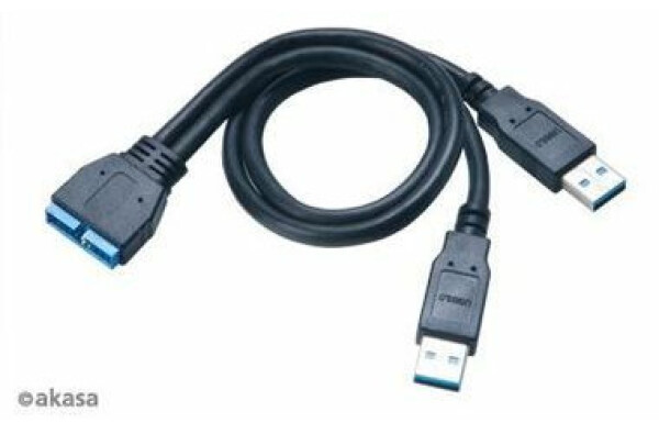 Akasa AK-CBUB12-30BK USB 3.0, externí, 30cm