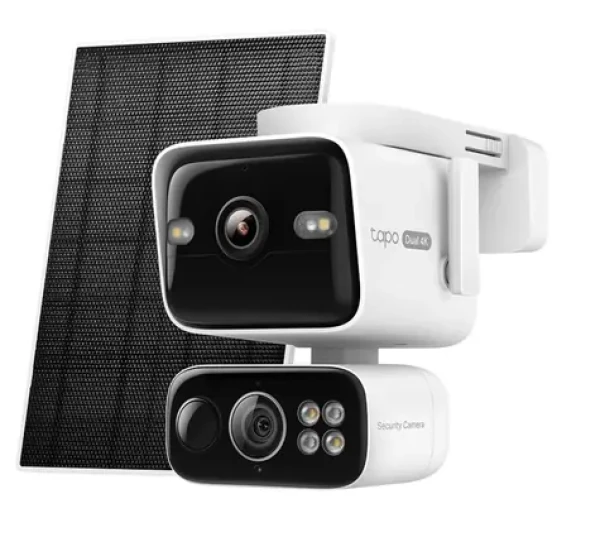 TP-Link Tapo C675D KIT / Venkovní IP kamera solární panel / Duální objektiv 4K / Pan/Tilt / IP65 / Wi-Fi (Tapo C675D KIT)