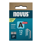 Novus tenké, drátové sponky typ A, 53 F/12 mm, Super Hard, 800 ks