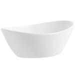 CERANO - Umyvadlo keramické - na desku - Avelia - bílá lesklá - 36x24,5 CER-680340