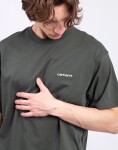 Tričko Carhartt WIP S/S Script Embroidery T-Shirt Opuntia/White