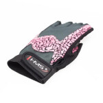 Gymnastické rukavice Pink/Gray W HMS RST03 r.S dámské NEUPLATŇUJE SE